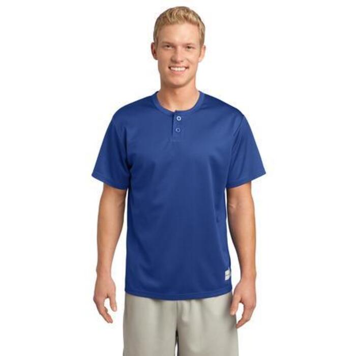 PosiCharge Tough Mesh™ Henley Thumbnail