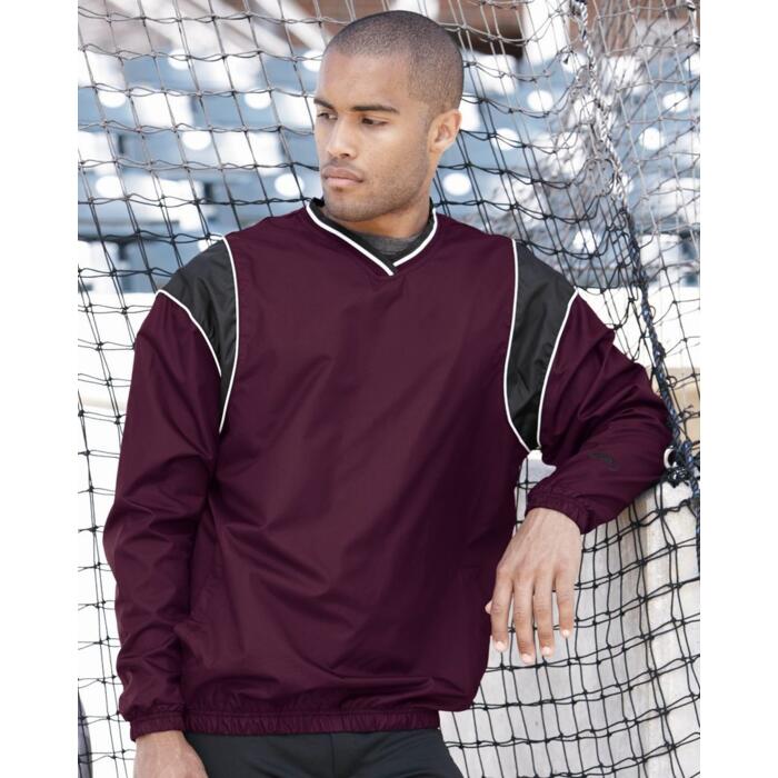 V-Neck Micro Poly Windshirt Thumbnail