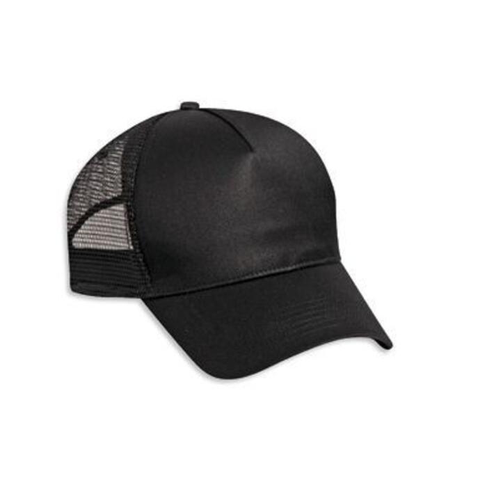 COTTON TWILL FIVE PANEL LOW PROFILE STYLE MESH BACK CAPS Thumbnail