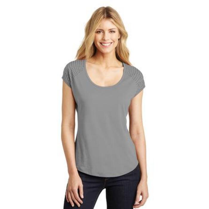 Ladies 60/40 Bling Tee Thumbnail