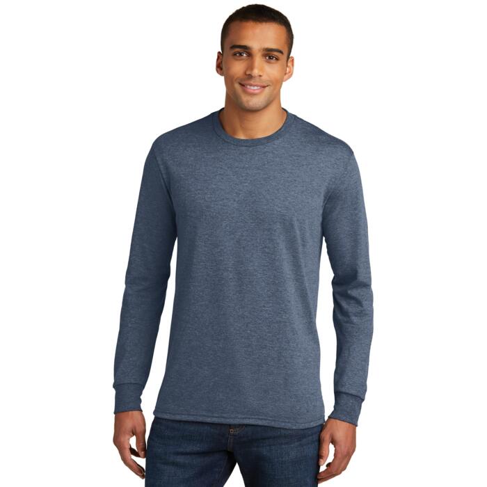 Mens Perfect Tri ® Long Sleeve Crew Tee Thumbnail