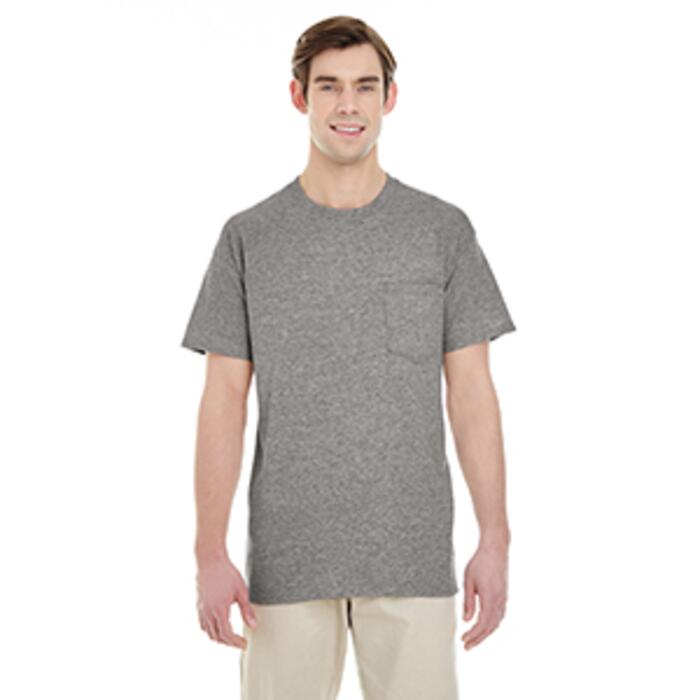 Adult 5.3 oz. Pocket T-Shirt Thumbnail