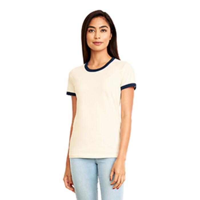 Ladies' Ringer T-Shirt Thumbnail