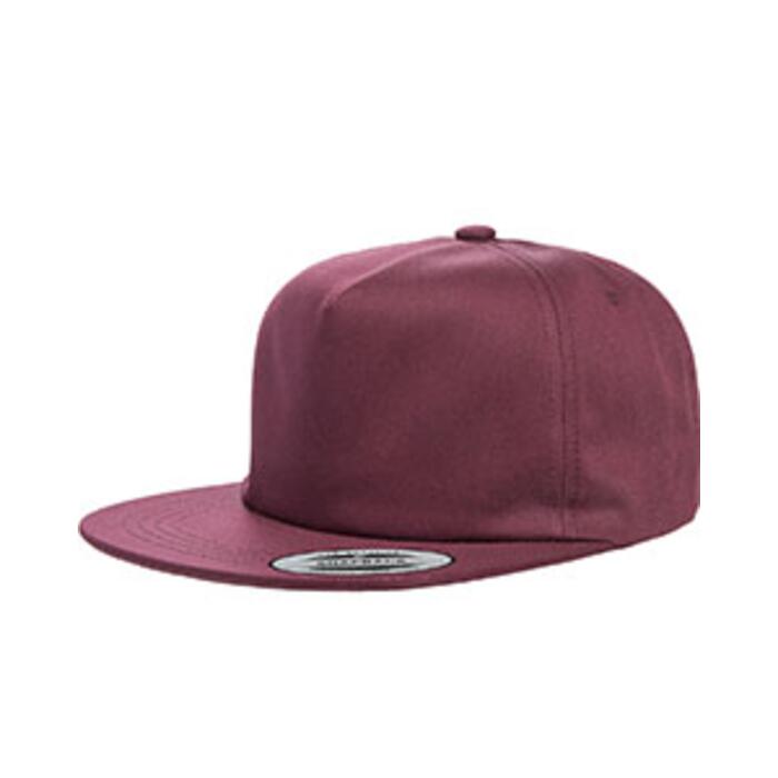 Adult Unstructured 5-Panel Snapback Cap Thumbnail