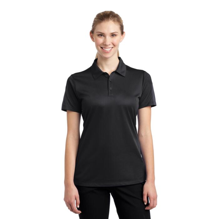 Ladies PosiCharge ® Active Textured Colorblock Polo Thumbnail