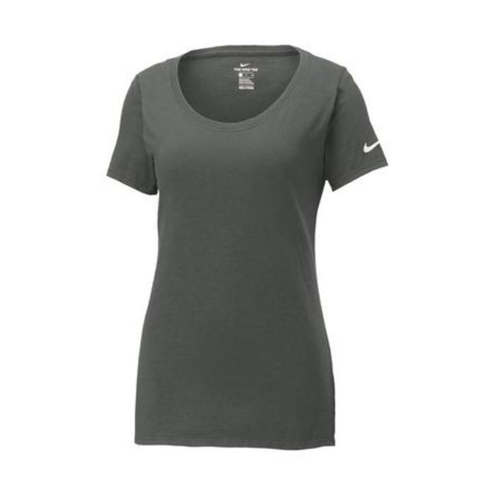 Ladies Core Cotton Scoop Neck Tee Thumbnail