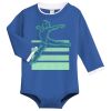 Infant Long Sleeve 1 Piece with Shoulder Snaps Thumbnail