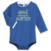 Infant Long Sleeve 1 Piece with Shoulder Snaps Thumbnail