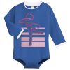Infant Long Sleeve 1 Piece with Shoulder Snaps Thumbnail