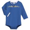 Infant Long Sleeve 1 Piece with Shoulder Snaps Thumbnail