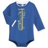 Infant Long Sleeve 1 Piece with Shoulder Snaps Thumbnail