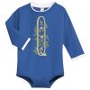 Infant Long Sleeve 1 Piece with Shoulder Snaps Thumbnail