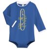 Infant Long Sleeve 1 Piece with Shoulder Snaps Thumbnail