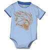 Infant Short Sleeve 1 Piece with Shoulder Snaps Thumbnail