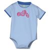 Infant Short Sleeve 1 Piece with Shoulder Snaps Thumbnail