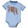 Infant Short Sleeve 1 Piece with Shoulder Snaps Thumbnail
