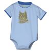 Infant Short Sleeve 1 Piece with Shoulder Snaps Thumbnail