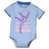 Infant Short Sleeve 1 Piece with Shoulder Snaps Thumbnail