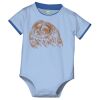 Infant Short Sleeve 1 Piece with Shoulder Snaps Thumbnail