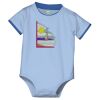 Infant Short Sleeve 1 Piece with Shoulder Snaps Thumbnail