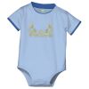 Infant Short Sleeve 1 Piece with Shoulder Snaps Thumbnail