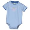 Infant Short Sleeve 1 Piece with Shoulder Snaps Thumbnail