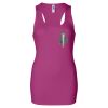 Ladies' 2×1 Rib Racerback Longer Length Tank Thumbnail