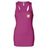 Ladies' 2×1 Rib Racerback Longer Length Tank Thumbnail