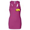 Ladies' 2×1 Rib Racerback Longer Length Tank Thumbnail