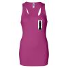 Ladies' 2×1 Rib Racerback Longer Length Tank Thumbnail