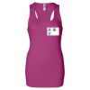 Ladies' 2×1 Rib Racerback Longer Length Tank Thumbnail