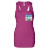 Ladies' 2×1 Rib Racerback Longer Length Tank Thumbnail