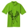 Poly Bamboo Charcoal Birdseye Jacquard Polo Thumbnail