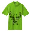 Poly Bamboo Charcoal Birdseye Jacquard Polo Thumbnail