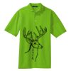 Poly Bamboo Charcoal Birdseye Jacquard Polo Thumbnail