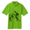 Poly Bamboo Charcoal Birdseye Jacquard Polo Thumbnail