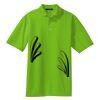 Poly Bamboo Charcoal Birdseye Jacquard Polo Thumbnail